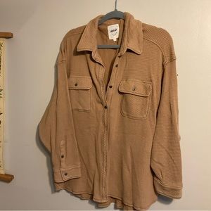 Aerie oversized button down